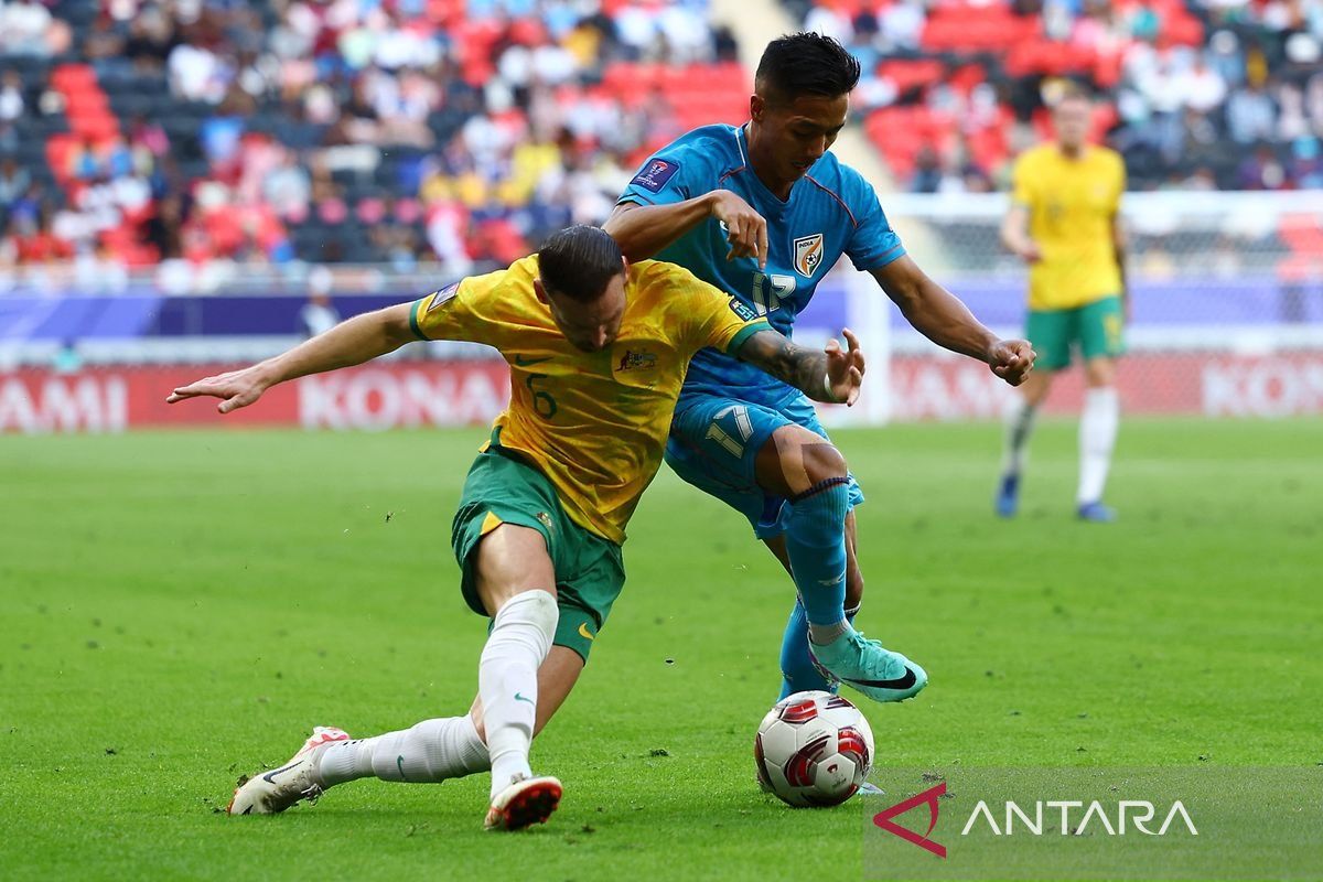 Foto Piala Asia 2023: Australia tekuk India 2-0