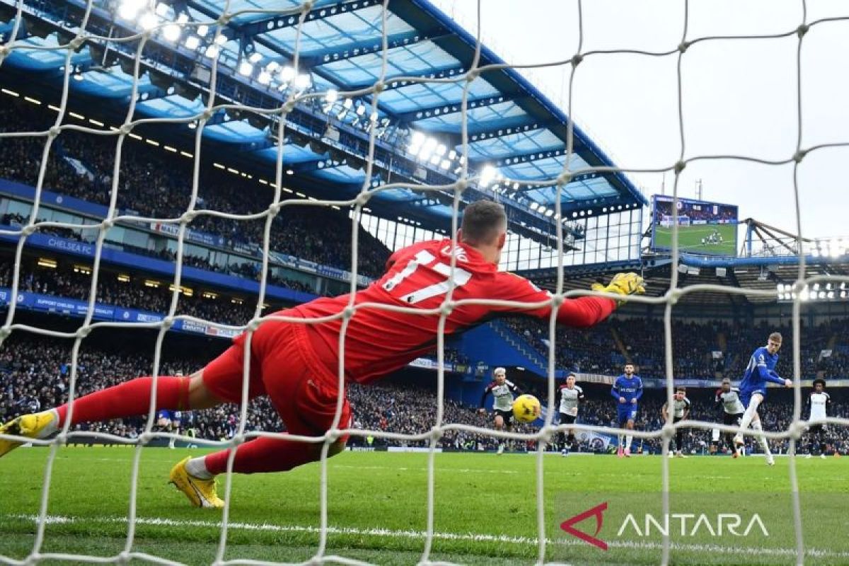 Liga Inggris: Gol penalti Cole Palmer bawa Chelsea tekuk Fulham di Stamford Bridge