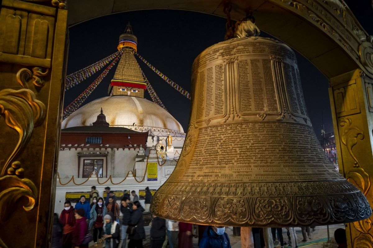 Album Asia: Menilik ritual doa di Kuil Boudhanath di Nepal