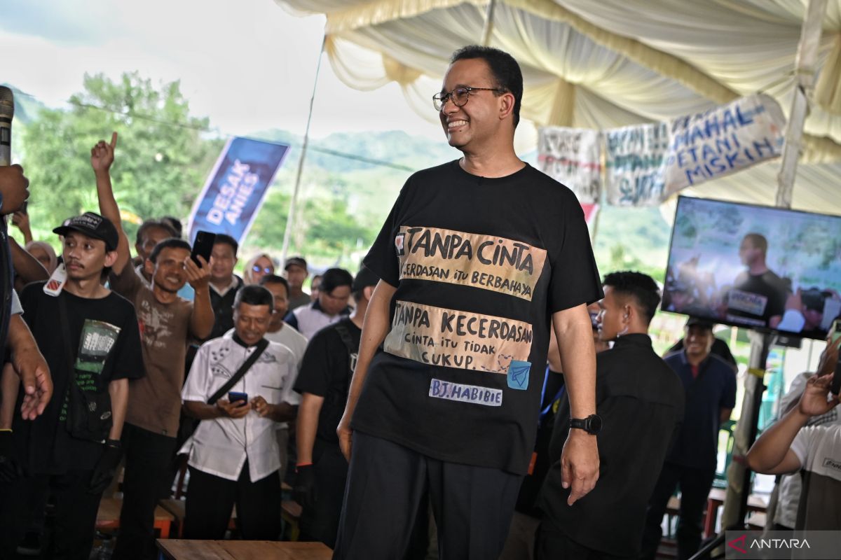 Anies Baswedan kembali ke Jakarta di hari ke-47 kampanye Pilpres 2024