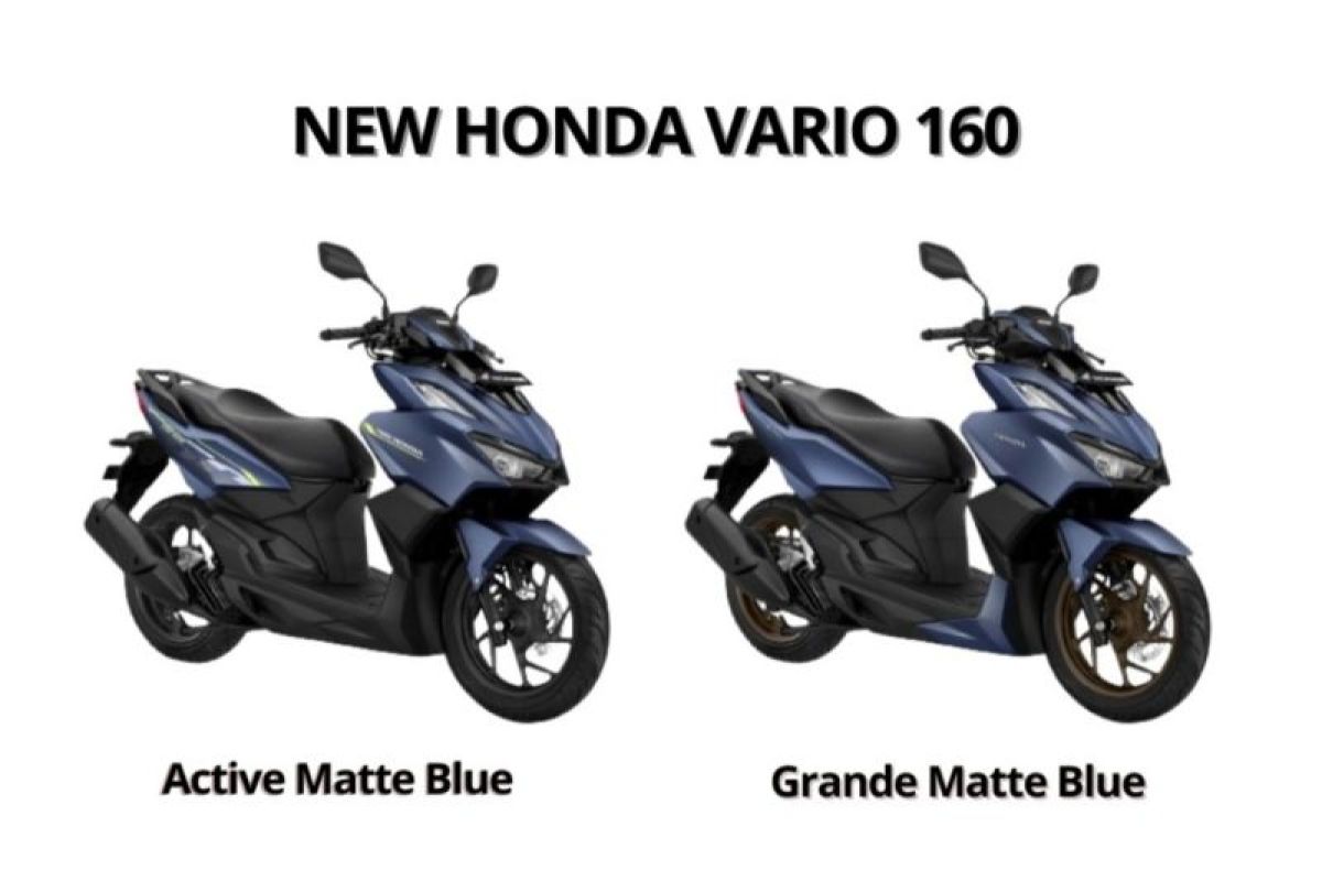 AHM segarkan tampilan Honda Vario 160 di awal tahun 2024