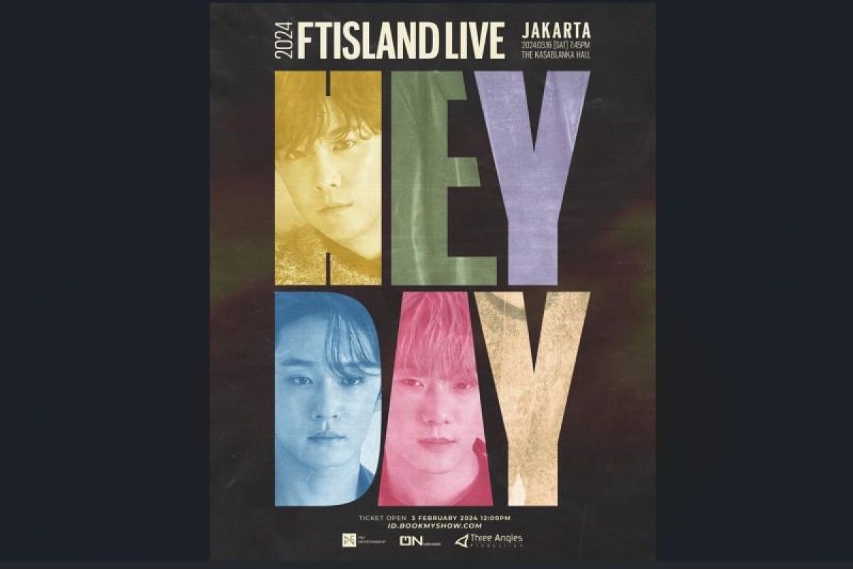 FTISLAND ke Jakarta Maret 2024, intip harga tiketnya