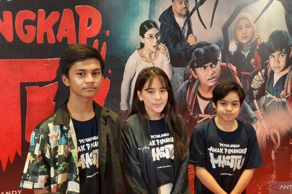 Curhatan para aktor film "Petualangan Anak Penangkap Hantu", sempat takut?