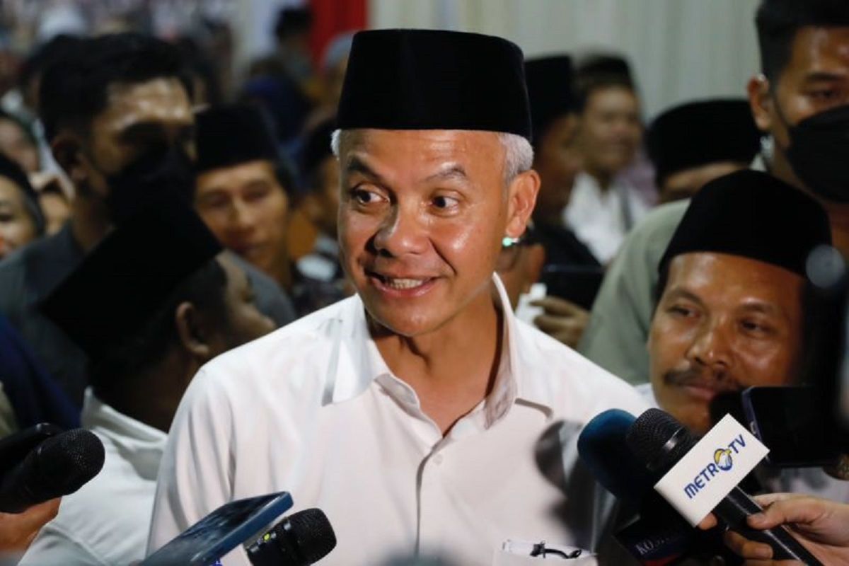 Ganjar Pranowo targetkan menang 60 persen di Jawa Timur