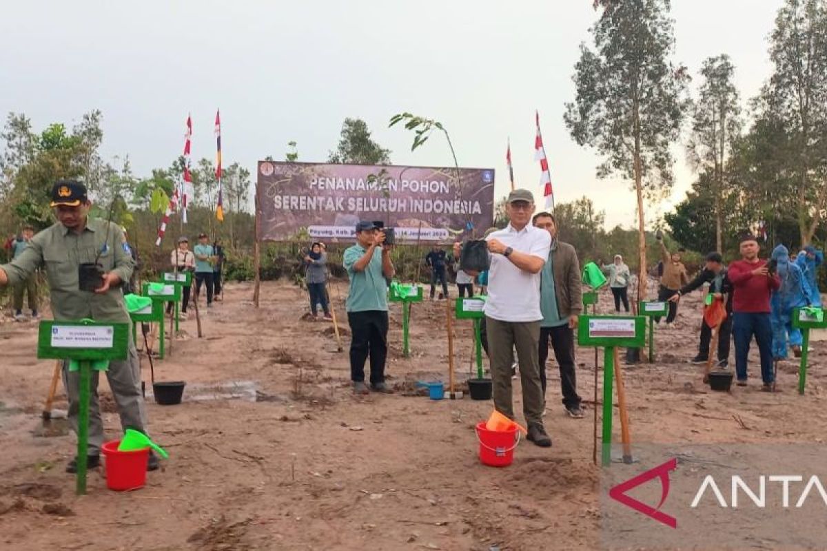 KLHK RI tanam pohon serentak di seluruh wilayah Indonesia