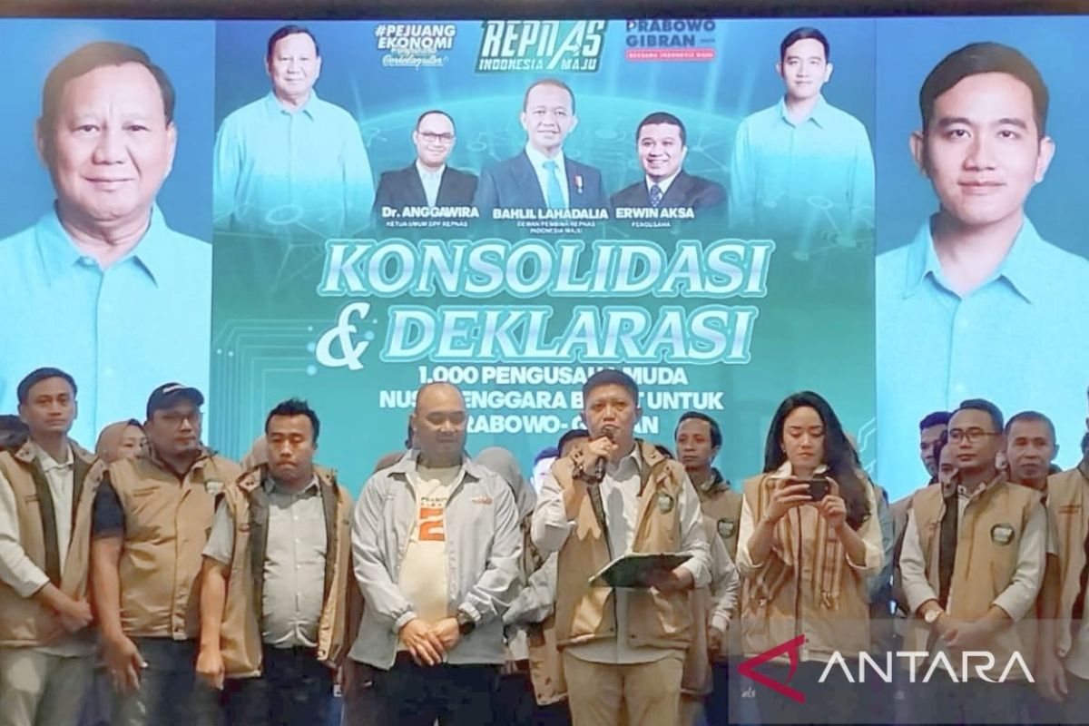 Repnas pendukung Prabowo-Gibran minta relawan tak terlena hasil survei