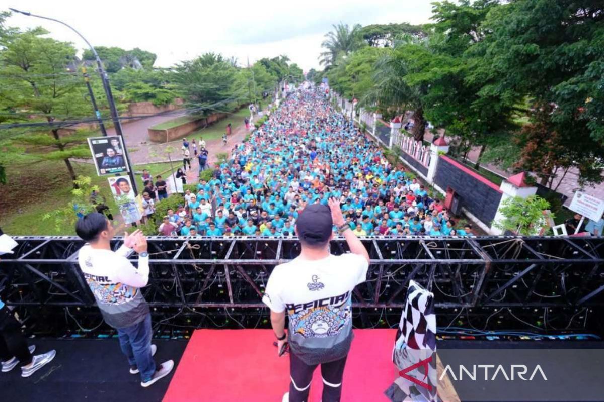 Sekitar 3.700 pelari ramaikan Gowa Run 2024