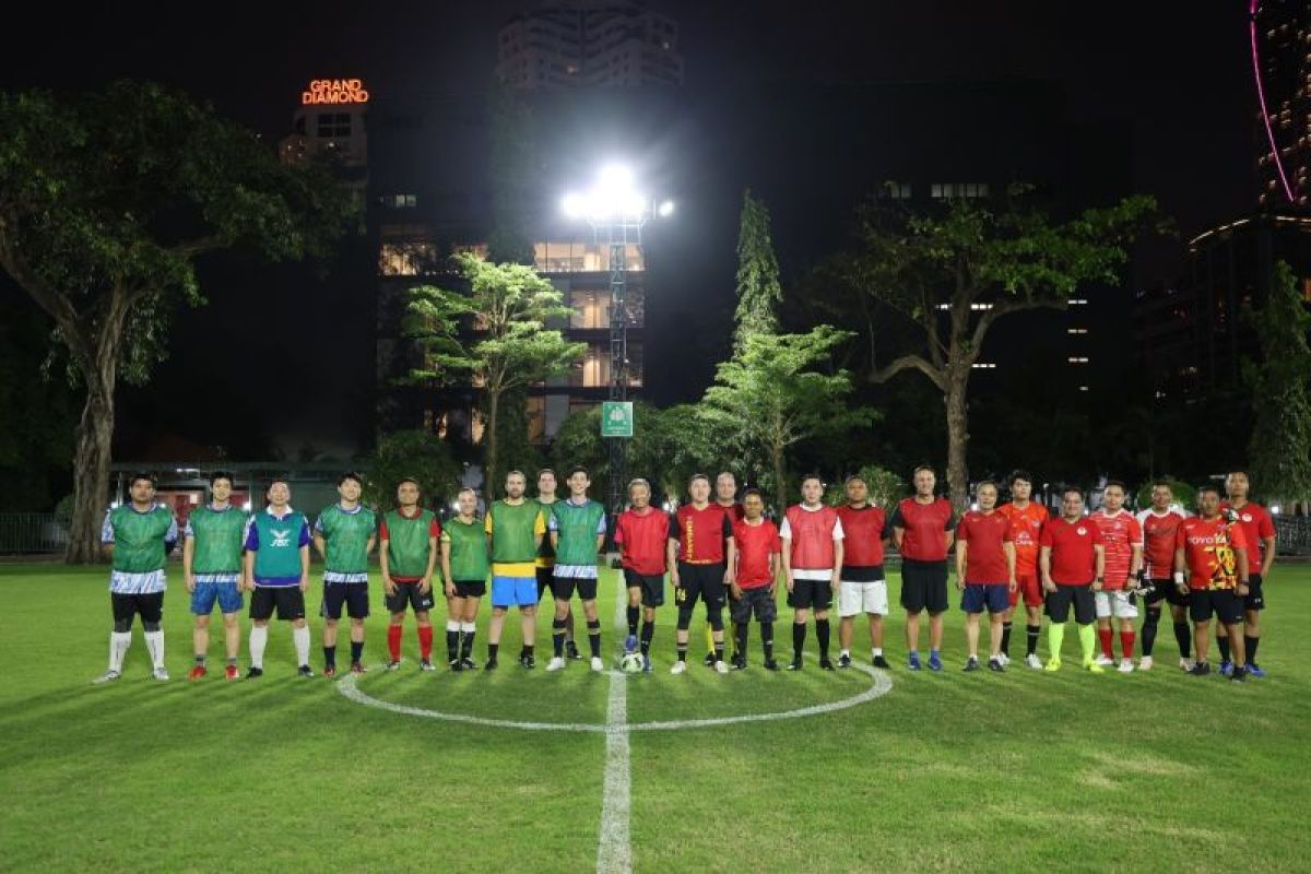 KBRI Bangkok gelar pertandingan persahabatan korps diplomatik