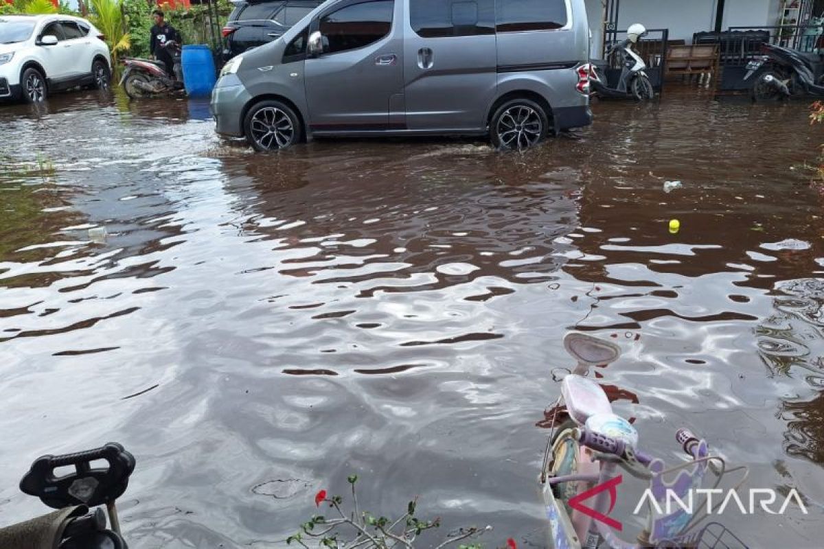 900 orang di Desa Lingga di Kubu Raya terdampak banjir