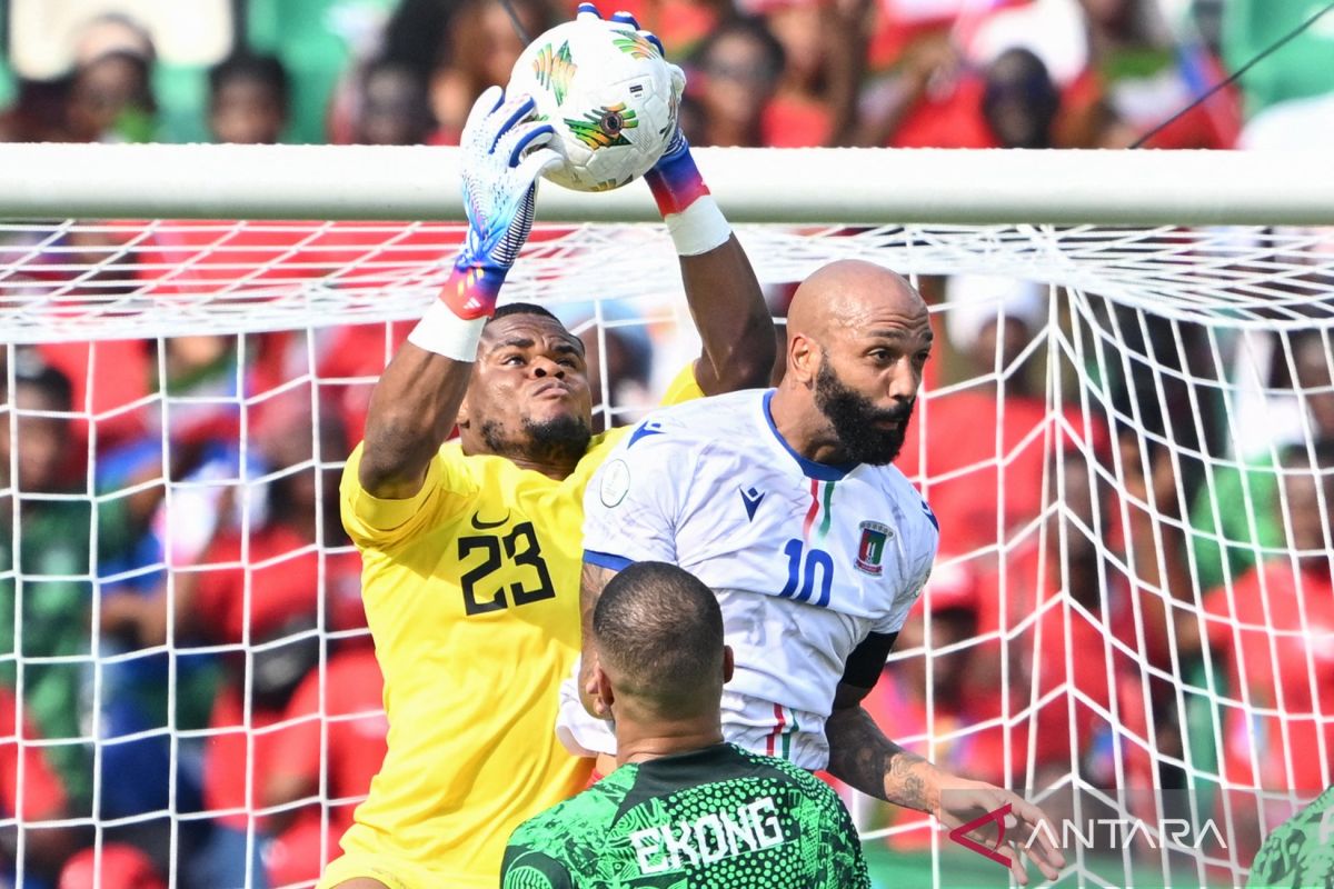 Tim Nigeria ditahan imbang skor 1-1 oleh Equatorial Guinea
