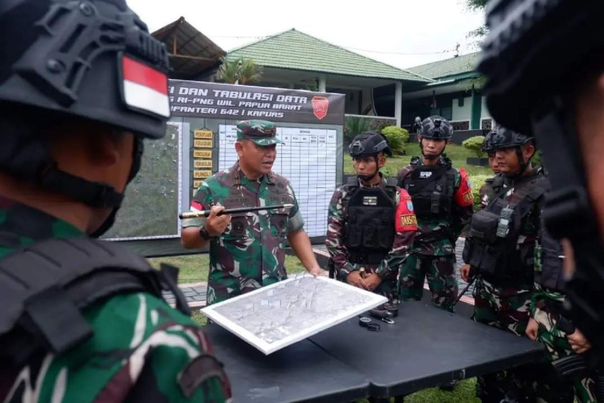 Korem 121/Abw menyiapkan prajurit untuk penugasan operasi ke Papua