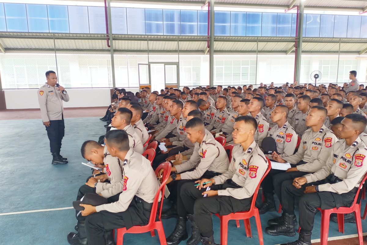 242 personel Bintara remaja Polda Maluku ikut orientasi pratugas