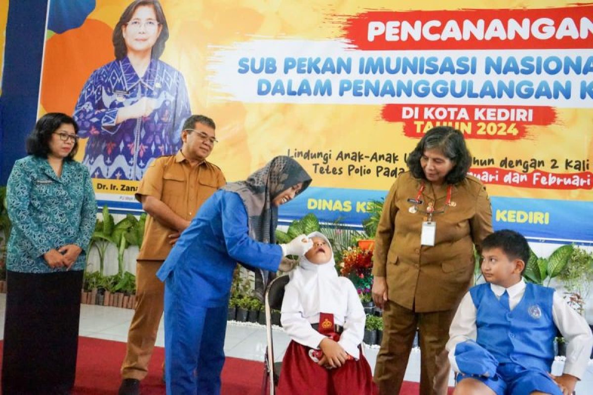 33.272 anak di Kediri dapat imunisasi polio