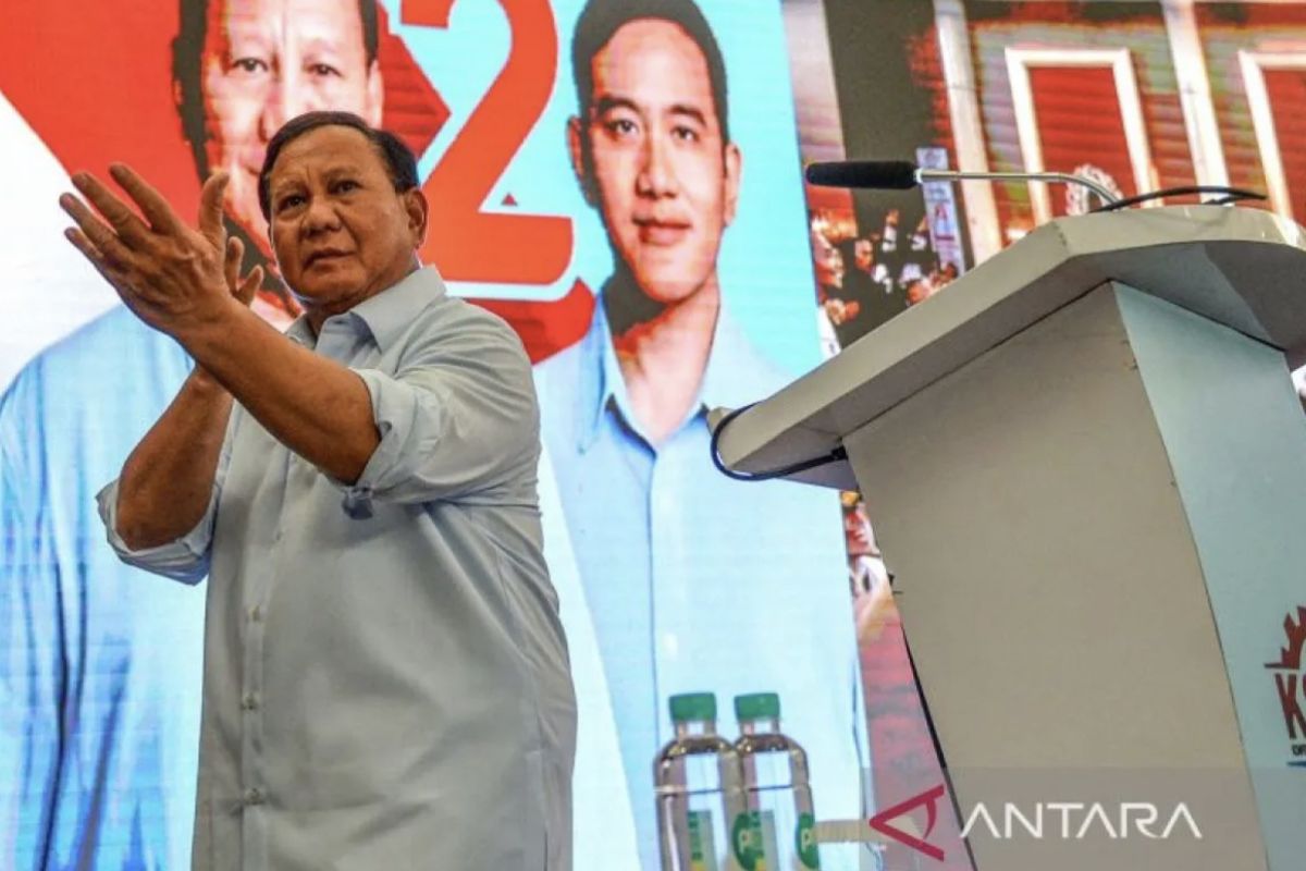 Survei SPIN sebut elektabilitas Prabowo-Gibran tembus 50,9 persen