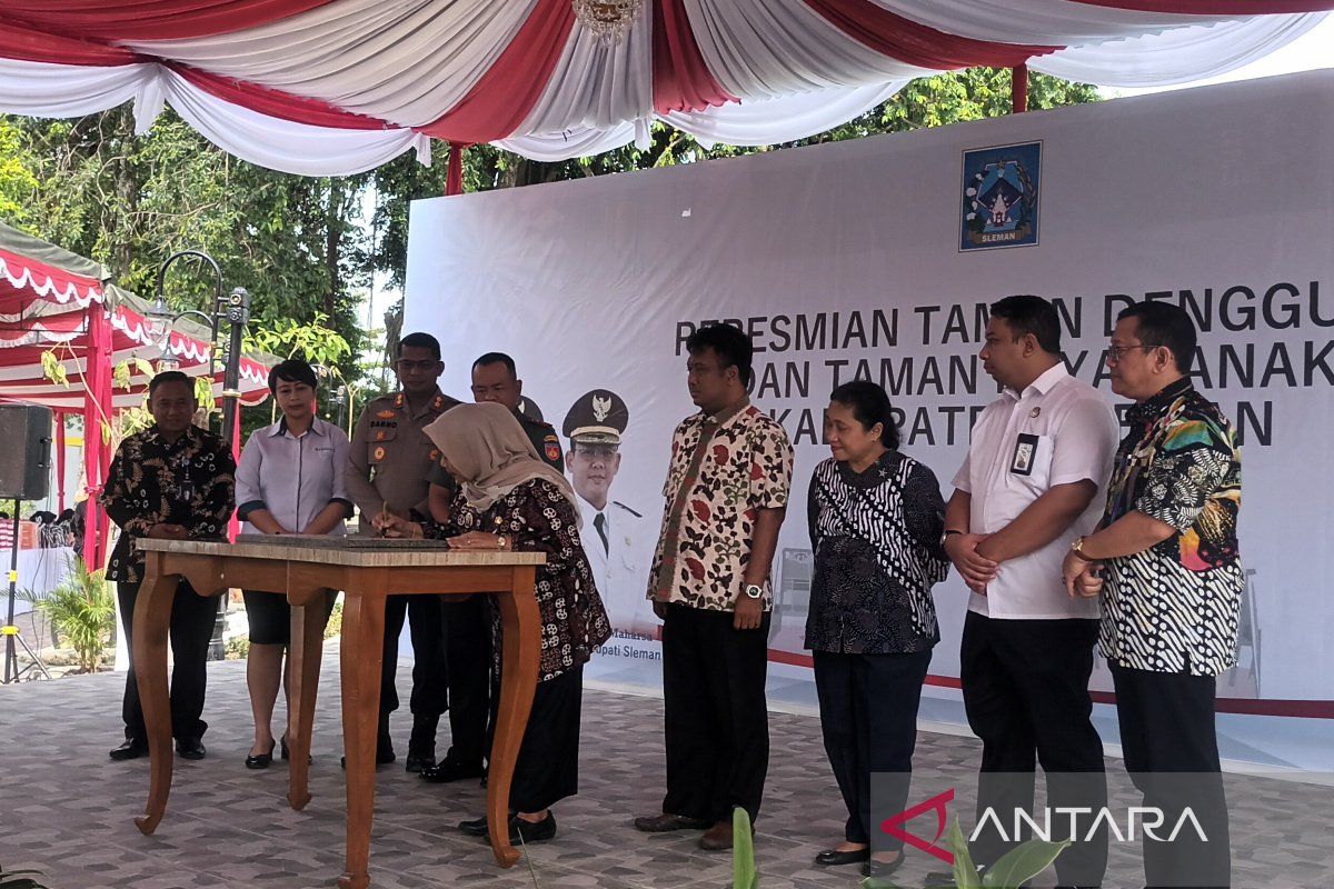 Sleman terus perbanyak taman kota dan taman layak anak