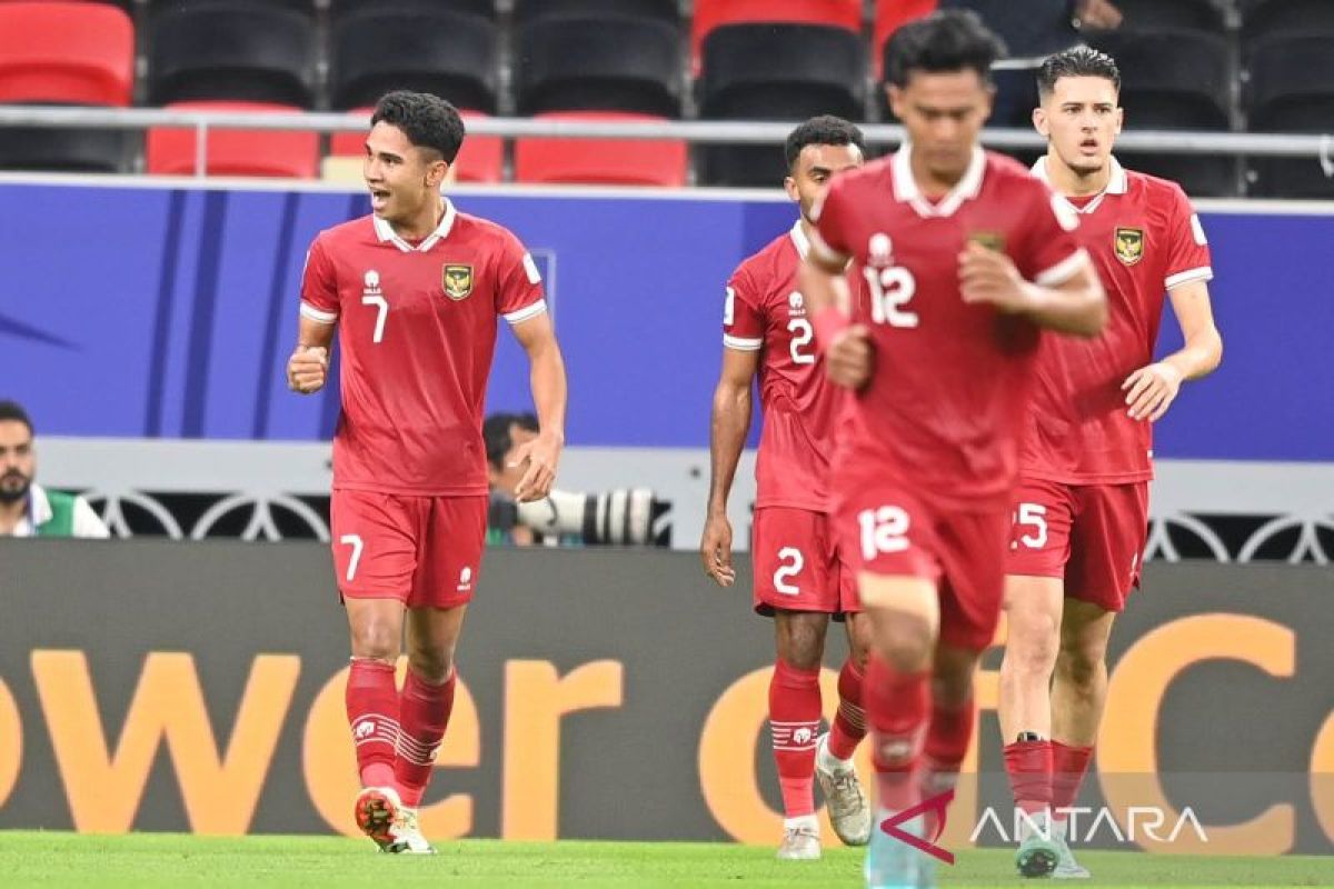 Piala Asia 2023: Indonesia tertinggal 1-2 dari Iraq di babak pertama