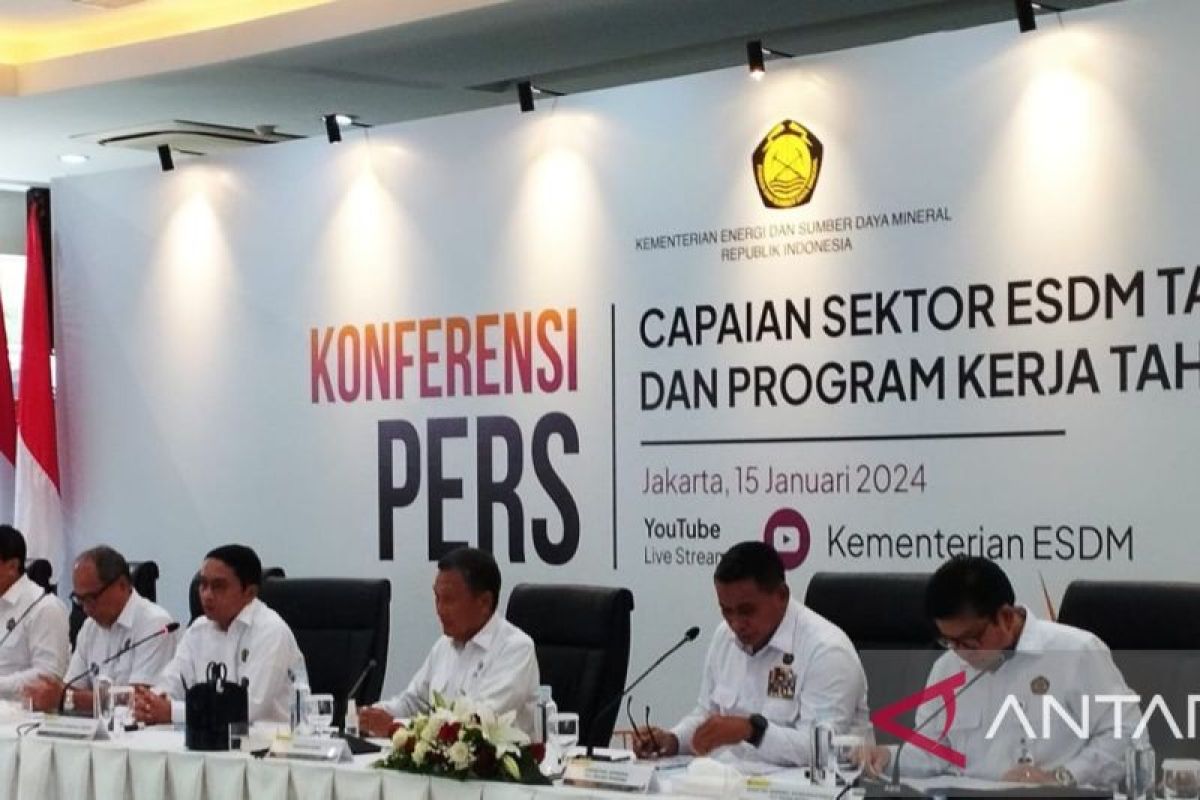KESDM: Produksi batu bara Indonesia selama 2023 capai 775 juta ton