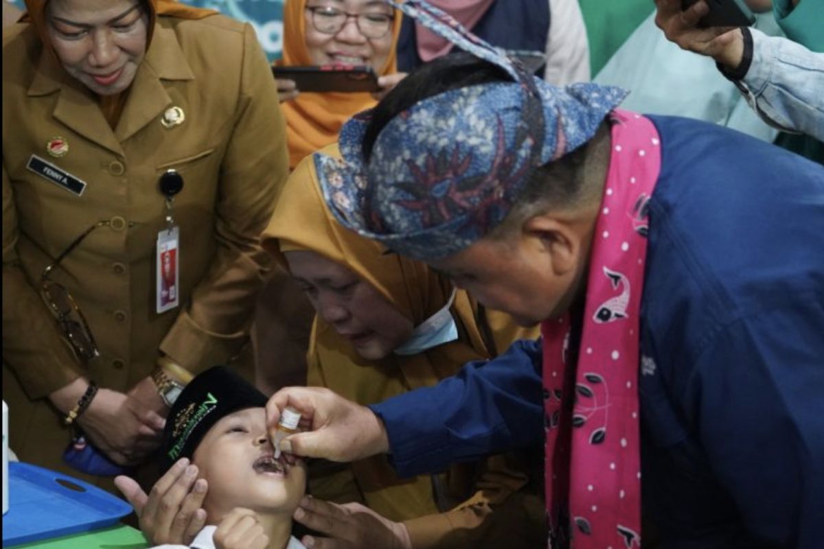 Kemenkes targetkan 95 persen peserta PIN Polio di Jateng dan Jatim