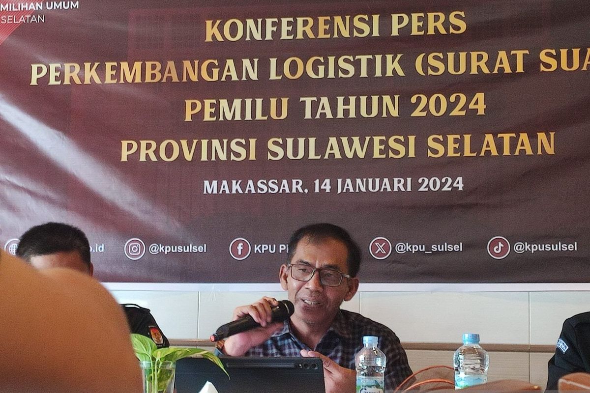 KPU-South Sulawesi focuses delivery of election logistics in 3T region