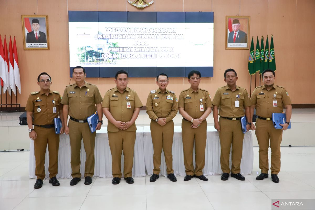 Pemkab Bekasi sahkan dokumen pelaksanaan anggaran APBD 2024