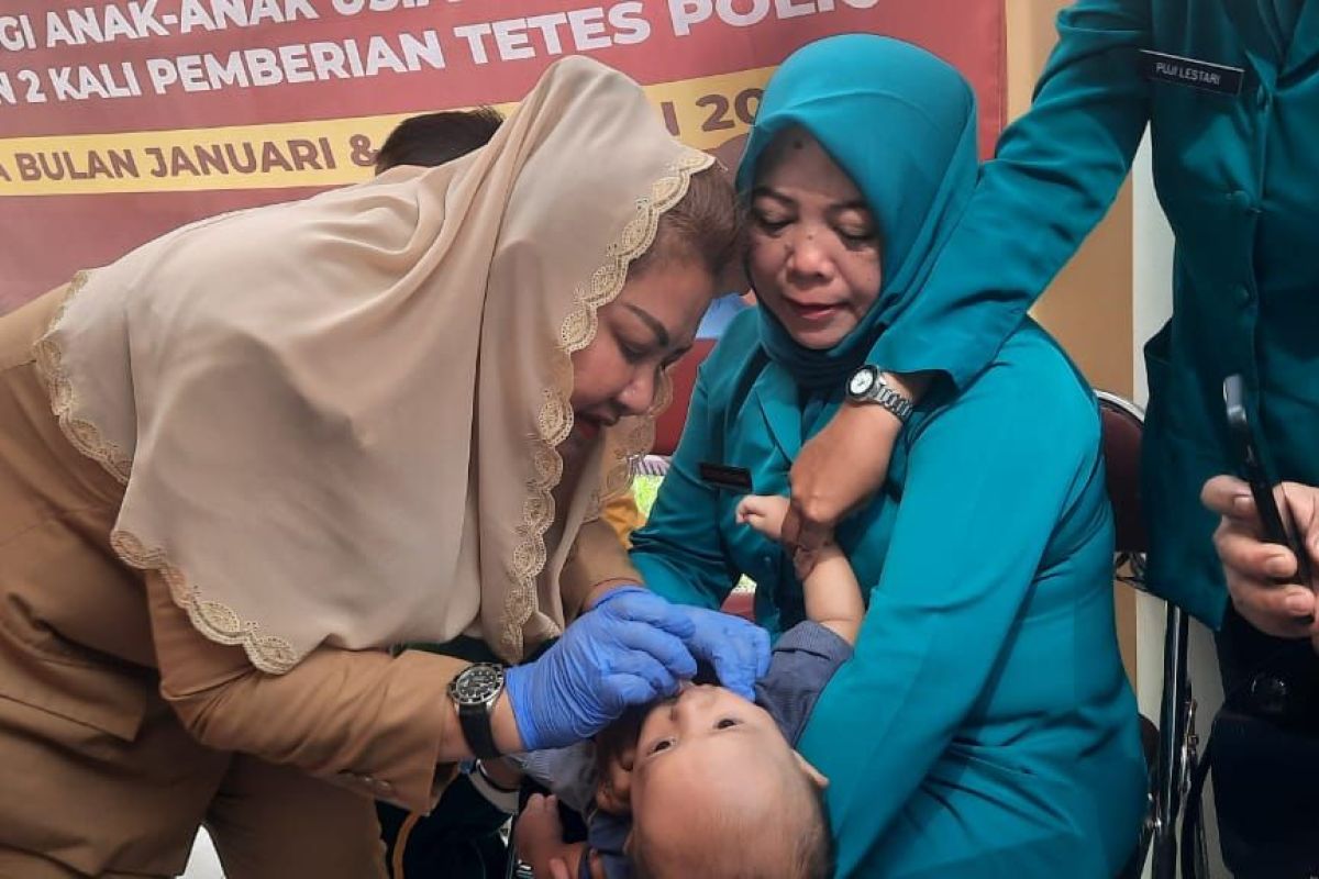 Pemkot Semarang target vaksinasi  polio sasar 202.989 anak