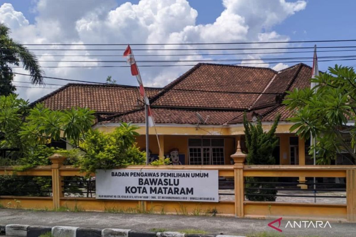Bawaslu Mataram terima aduan dugaan Tindak Pidana Pemilu (Tipilu) Caleg