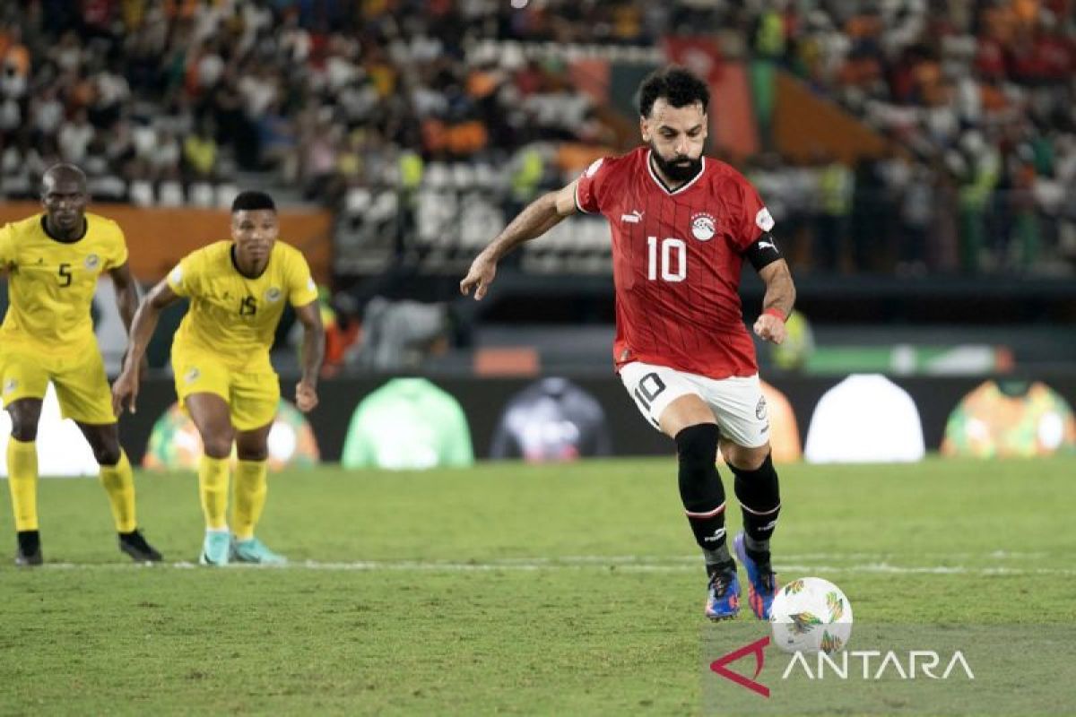 Mohamed Salah selamatkan Mesir, Ghana takluk dari Tanjung Verde