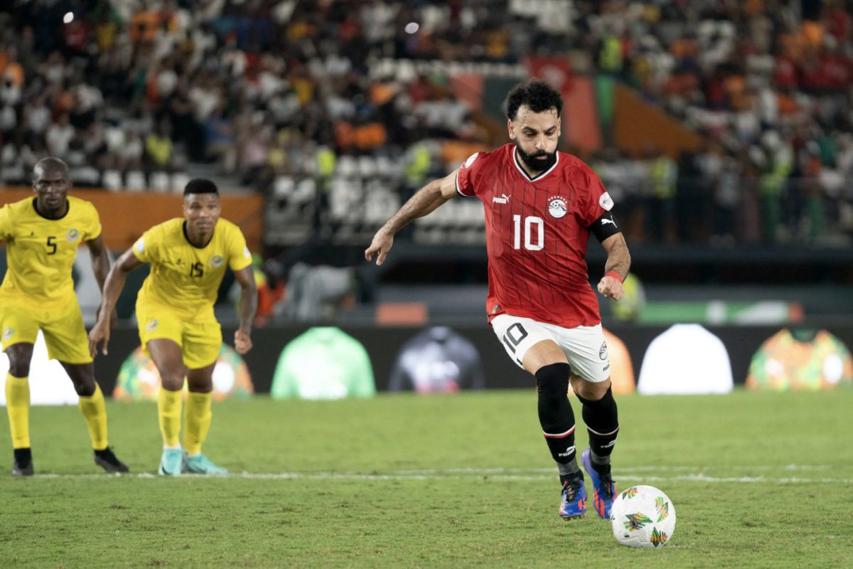 Piala Afrika 2023 - Penalti Mohamed Salah selamatkan Mesir dari kekalahan kontra Mozambique