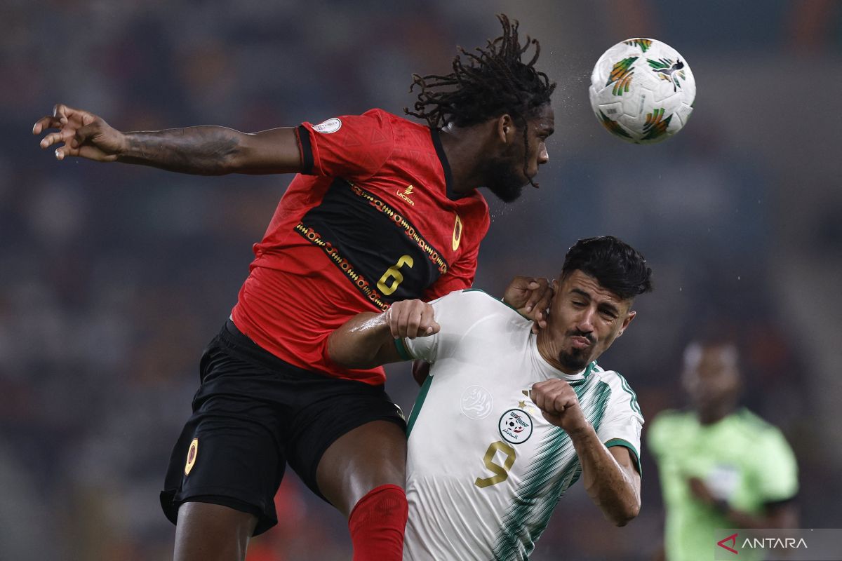 Aljazair ditahan imbang Angola pada laga pembukaannya di Piala Afrika 2024