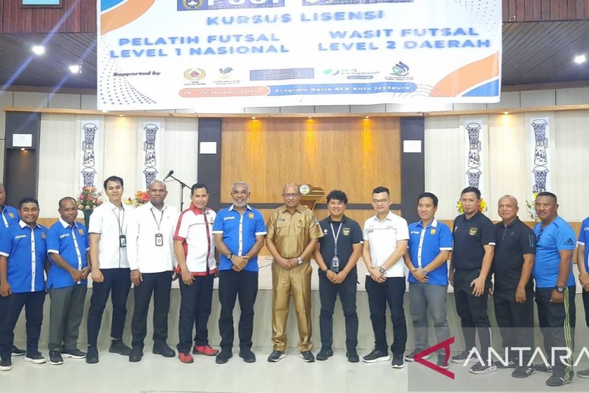 Asosiasi Futsal Kota Jayapura gelar kursus pelatihan wasit