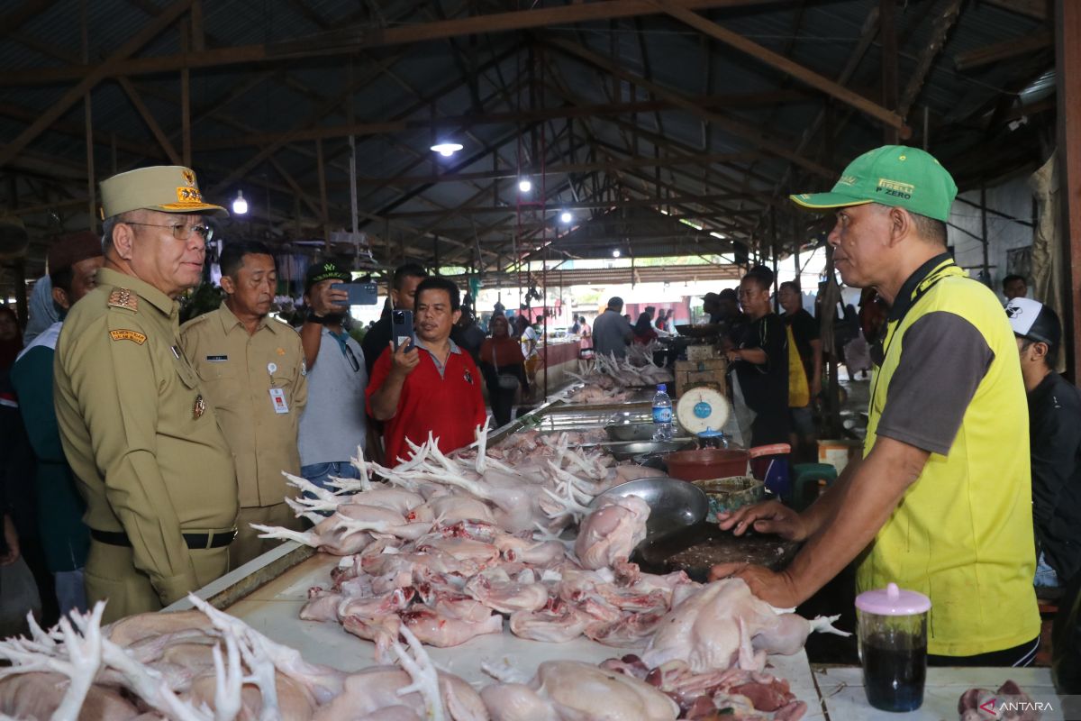 Harisson sikapi kenaikan harga daging ayam di Ketapang