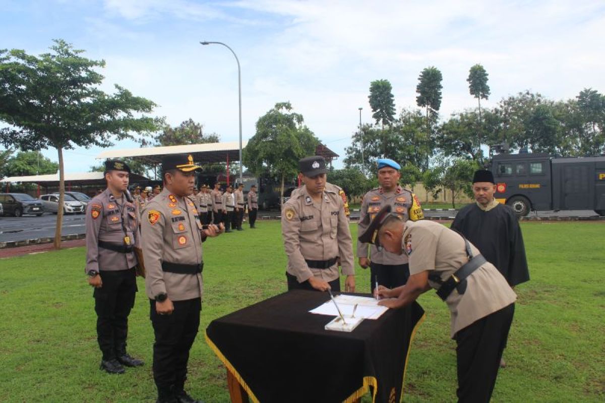 Wakapolres dan Kabaglog Polres Serang diganti