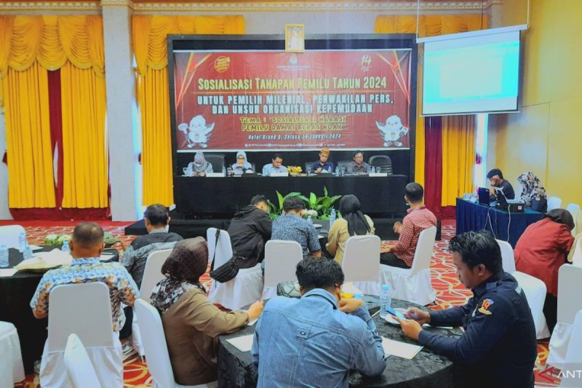 KPU Kota Gorontalo ajak pers dan organisasi kepemudaan tangkal hoaks