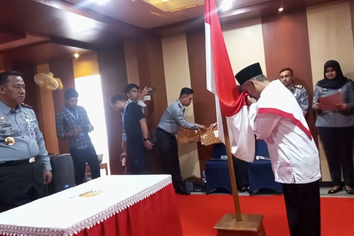 Empat napiter Lapas Rajabasa ucap ikrar setia kepada NKRI