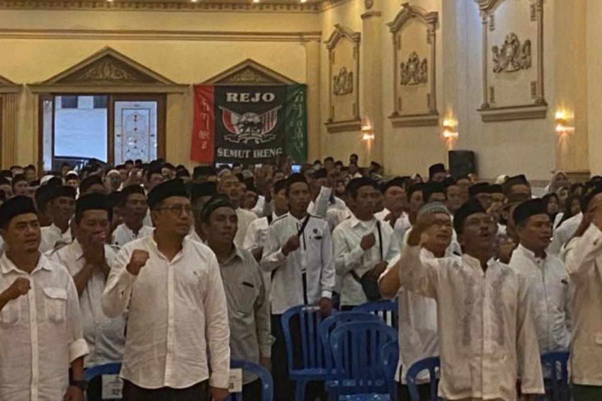 Ratusan kiai Jombang deklarasi dukung Prabowo-Gibran