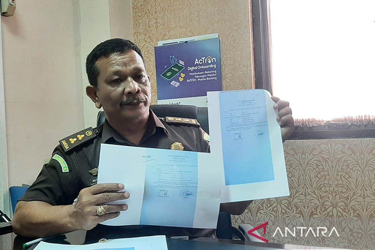 Kejati Aceh periksa 42 saksi korupsi pengadaan tanah di Simeulue Rp39,9 miliar