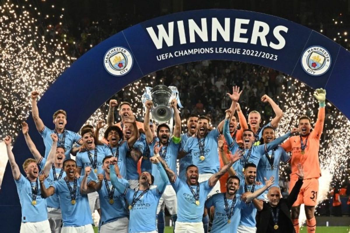 Enam pemain Manchester City masuk dalam tim terbaik FIFA 2023