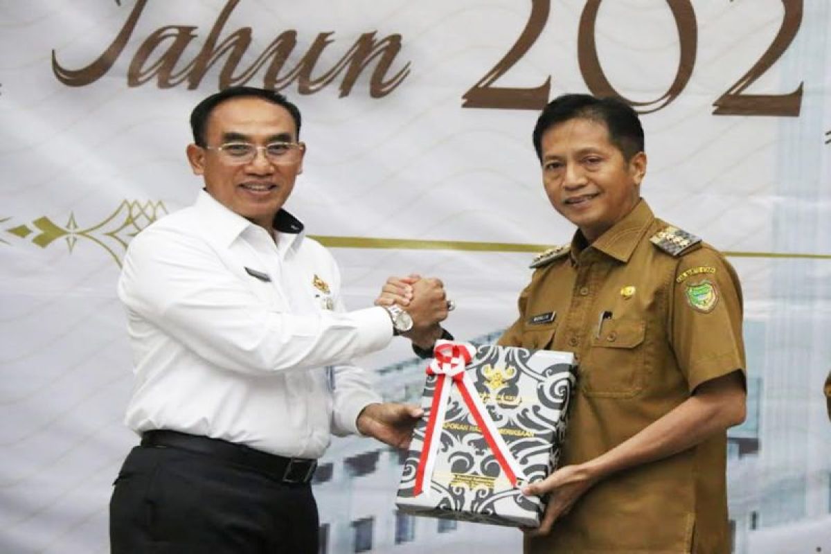 Pj Bupati Barito Utara terima LHP dengan tujuan tertentu BPK RI