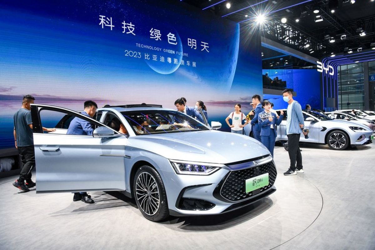 Penjualan mobil penumpang merek China melonjak 24,1 persen pada 2023