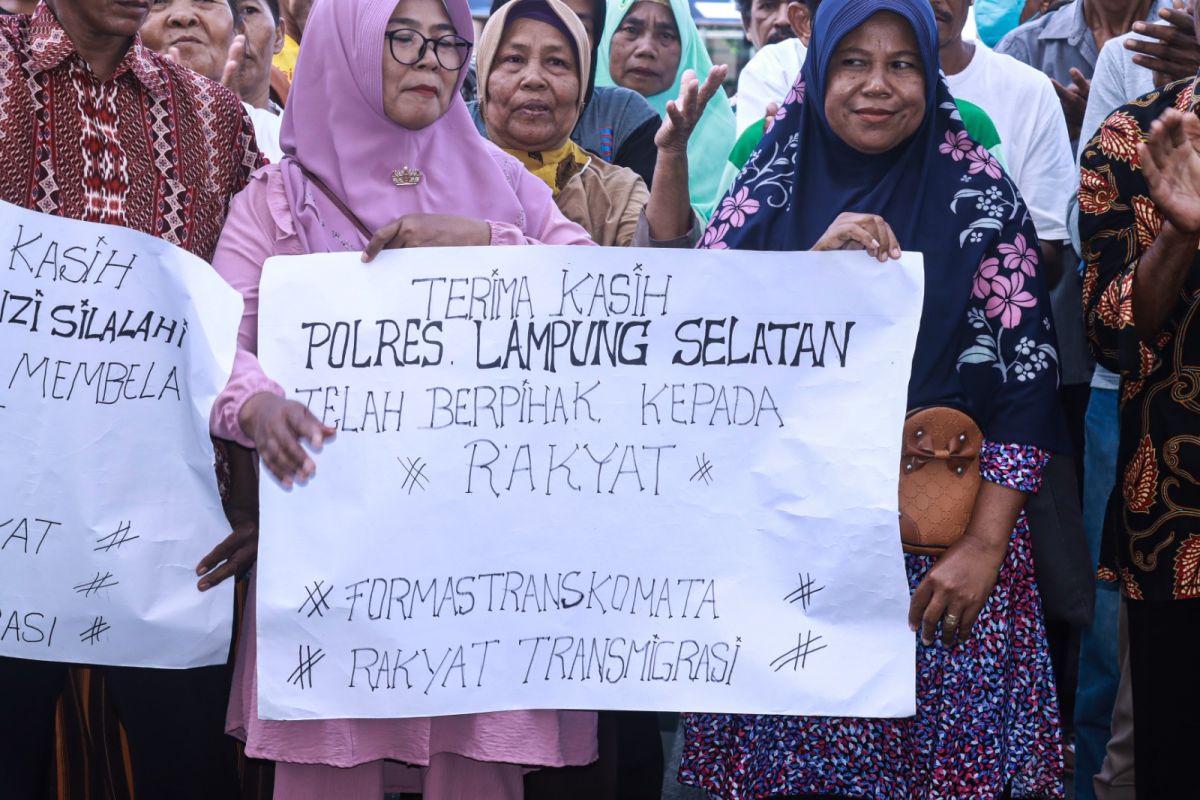 Polres Lampung Selatan berantas kasus mafia tanah, warga beri apresiasi