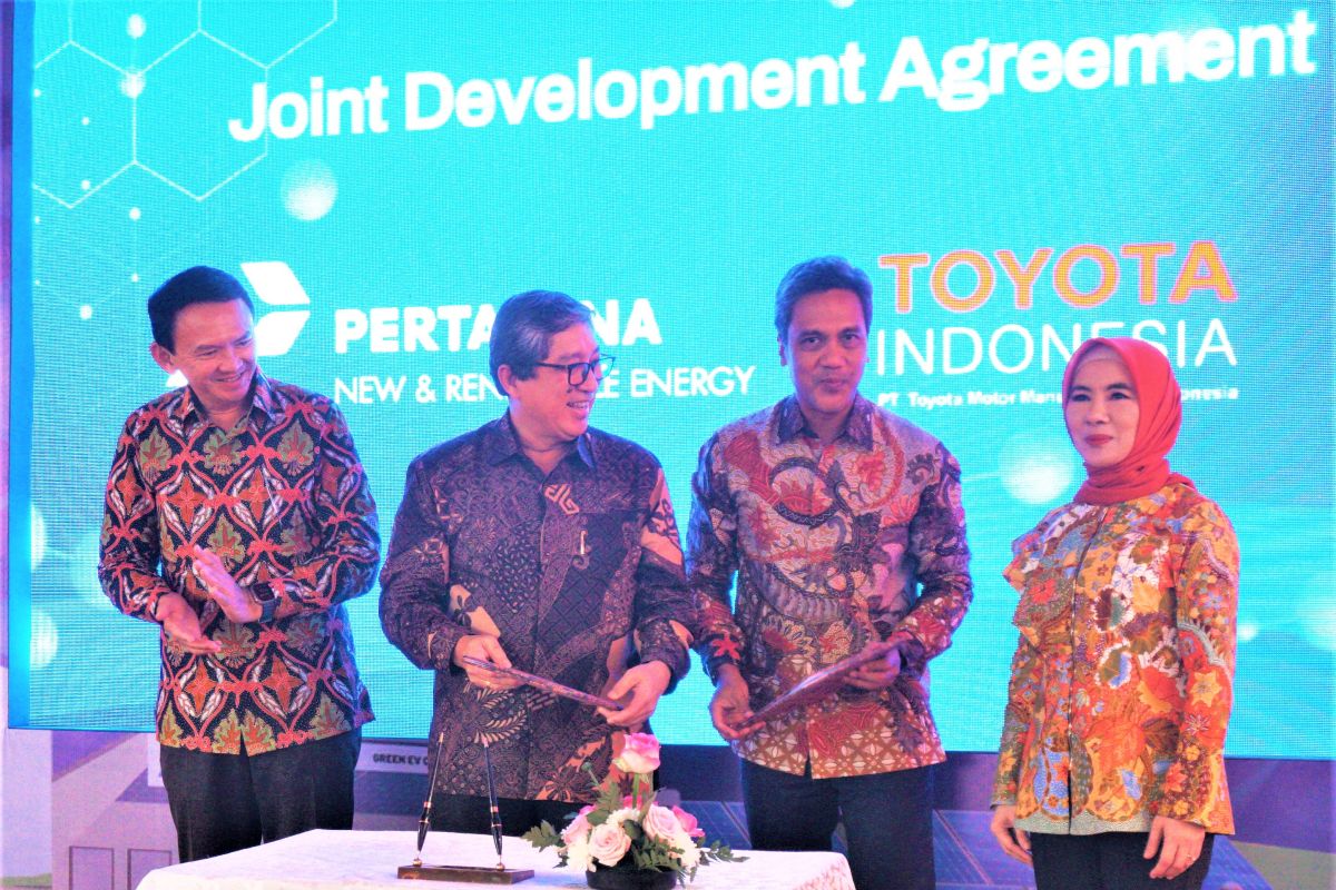 Pertamina gandeng Toyota kembangkan hidrogen untuk transportasi