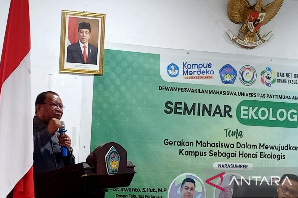 Unpatti gelar seminar ekologi menuju  kampus ramah lingkungan di Maluku