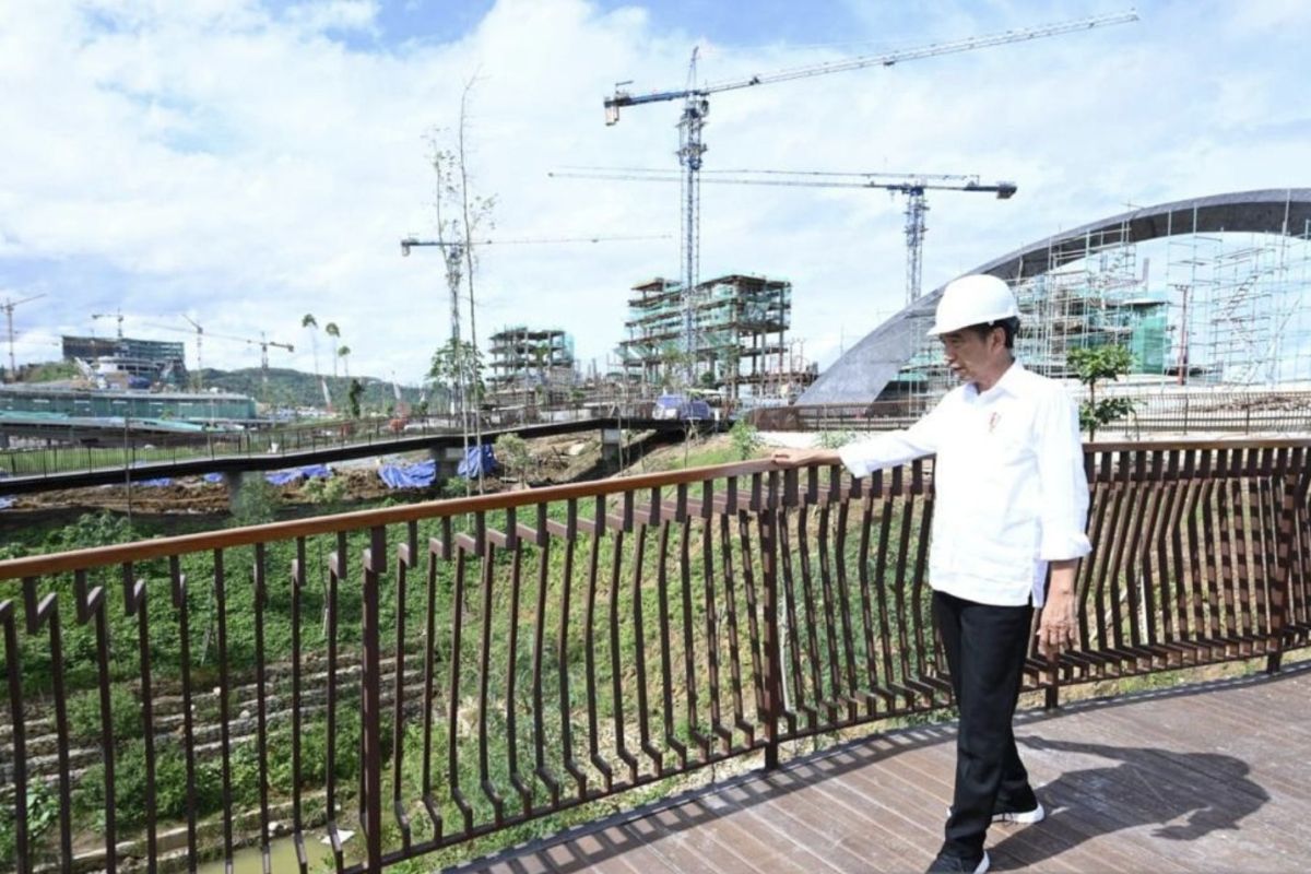 Jokowi berharap SUN Hub bantu kontraktor kebut infrastruktur IKN