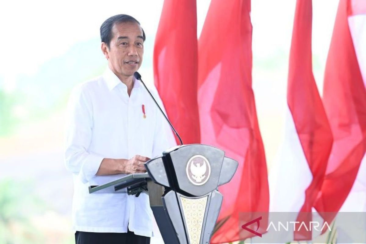 Prfesiden Jokowi ingatkan masyarakat jangan mau diadu domba dalam pemilu