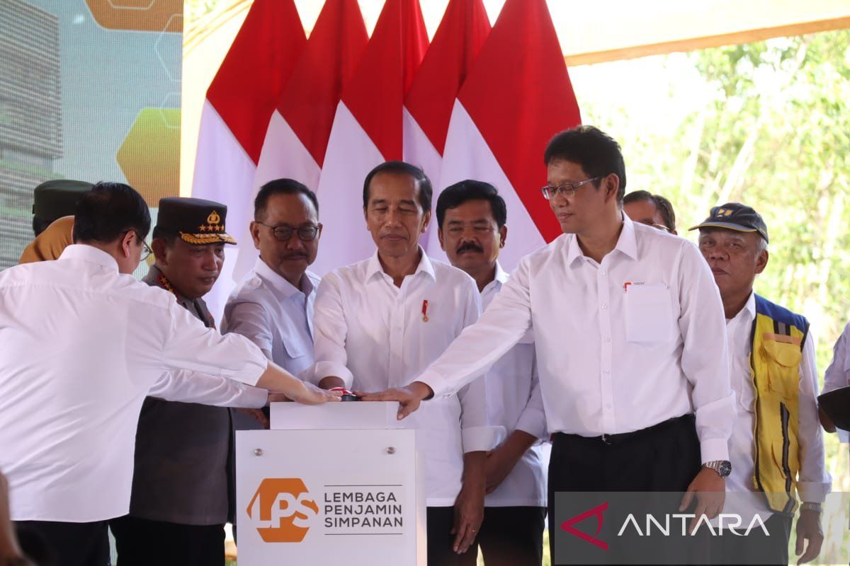 Jokowi says LPS in Nusantara signals secure future for new capital