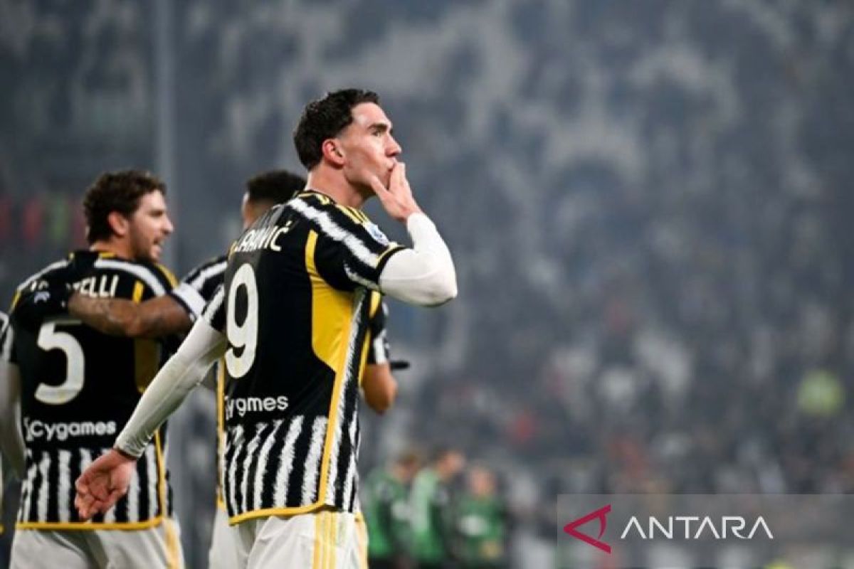 Liga Italia- Juventus puncaki klasemen sementara usai kalahkan Lecce 3-0