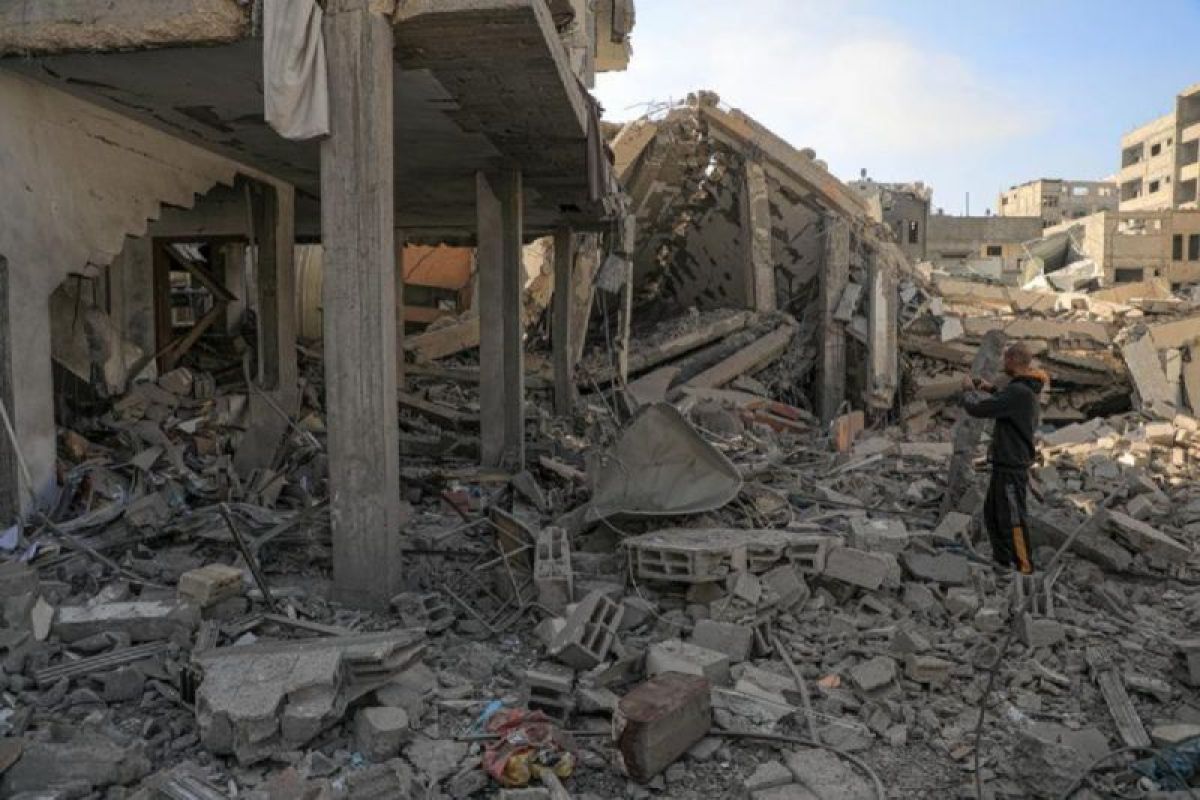 Sekitar 1000 mesjid di Gaza hancur akibat serangan Israel
