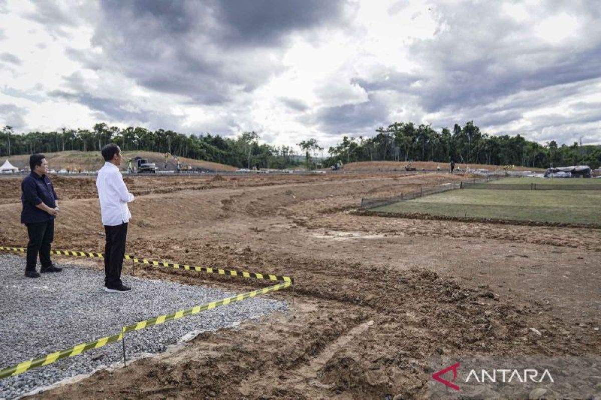 Pembangunan Training Center (TC) PSSI Di IKN - ANTARA News