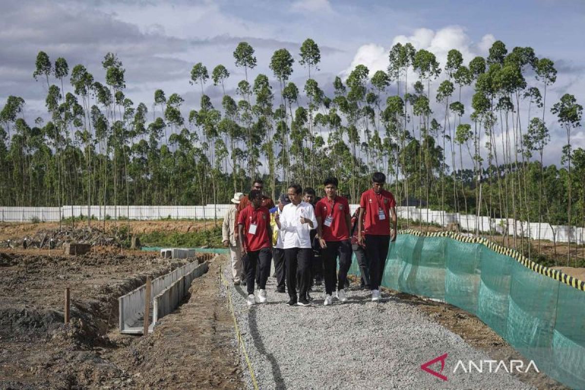 Pembangunan Training Center (TC) PSSI Di IKN - ANTARA News