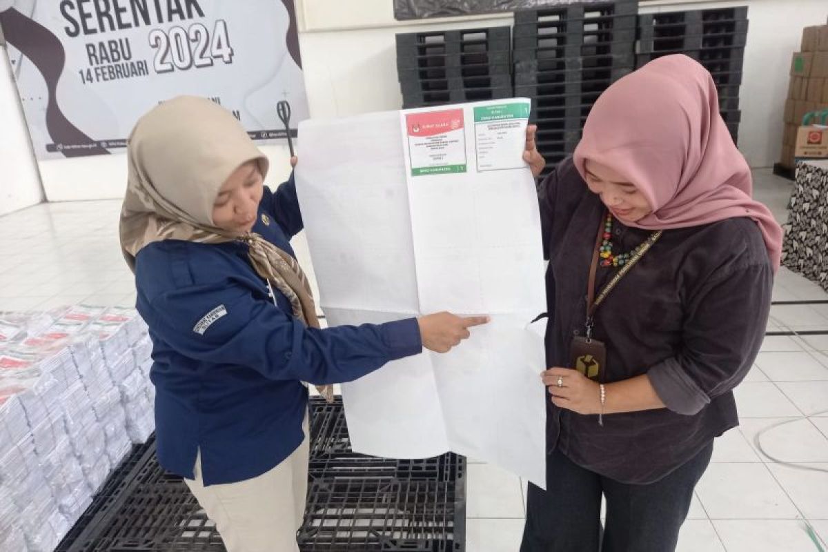 6.777 surat suara Pemilu di Kabupaten Blitar rusak